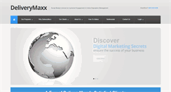 Desktop Screenshot of deliverymaxx.com
